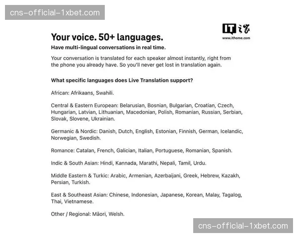 实时翻译与信息推送流程完善,服务国际化大型活动需求